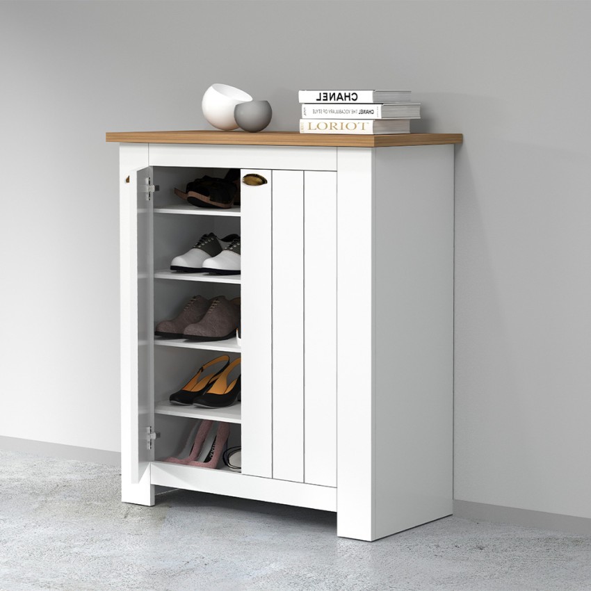 Shoe cabinet 2 doors hallway Livera Web Furniture wood — 7