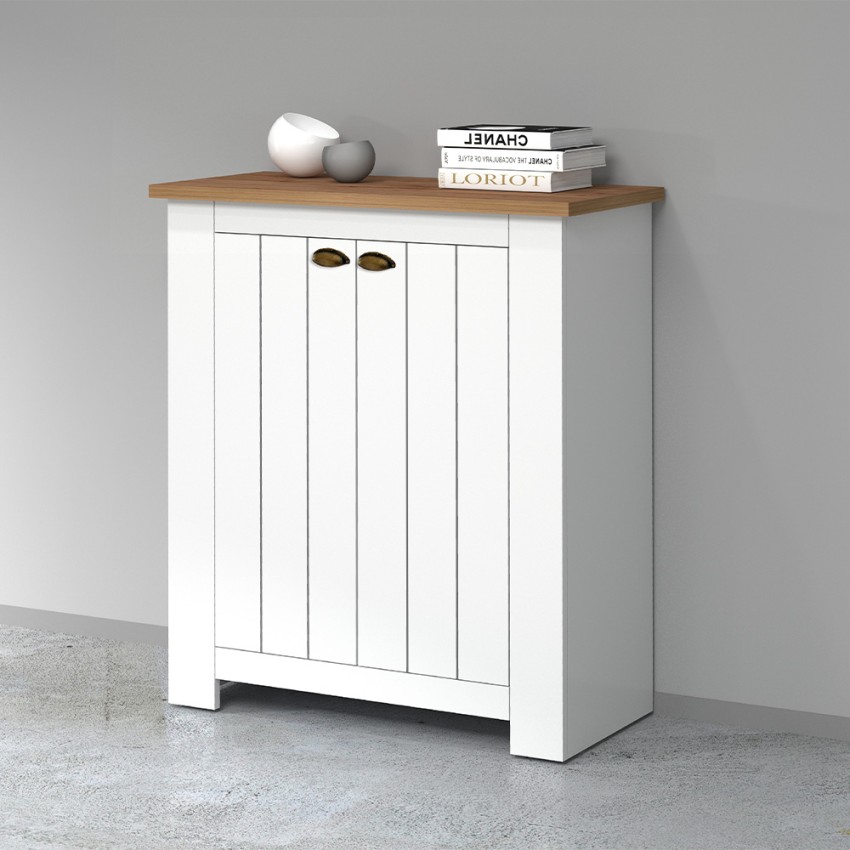 Shoe cabinet 2 doors hallway Livera Web Furniture wood — 8