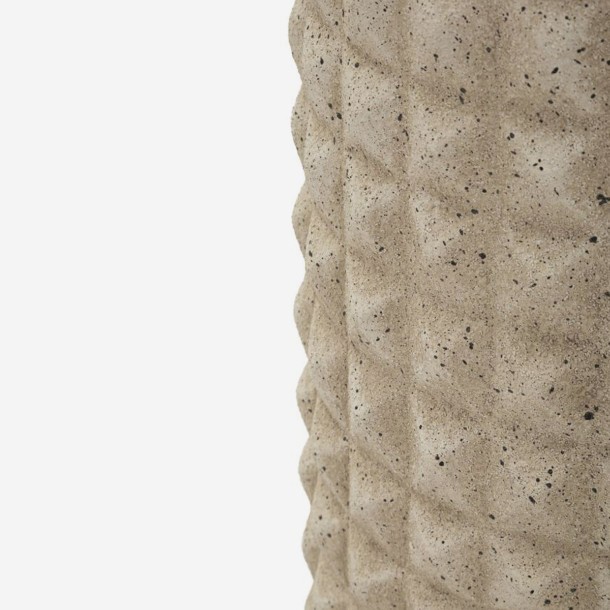 Tall Outdoor Planter in Polyresin Sand 97 Stone Effect — 5