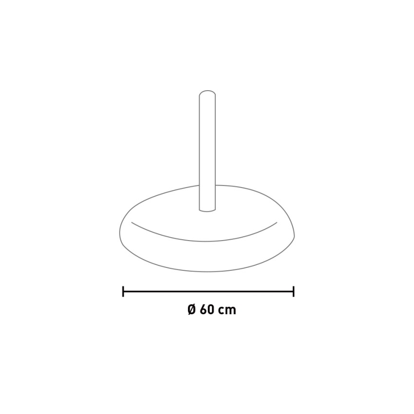 Kedels Aram 50 kg Concrete Parasol Base for Centre Pole — 3