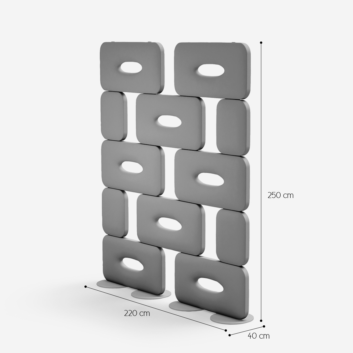 LYXO Cookie 250 Modern Design Room Divider for Indoor and Outdoor — 2