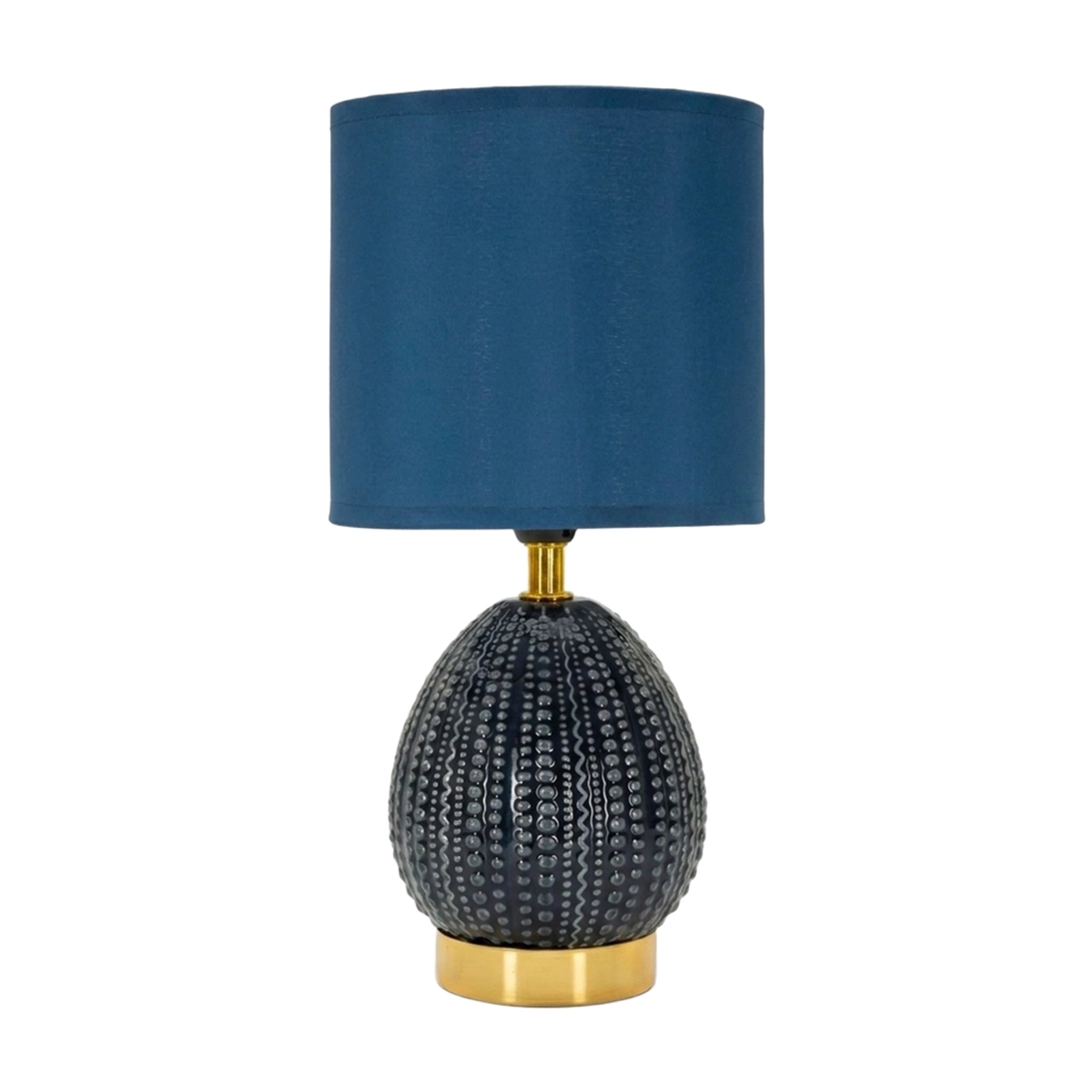 Flavi Ceramic and Fabric Bedside Table Lamp — 1
