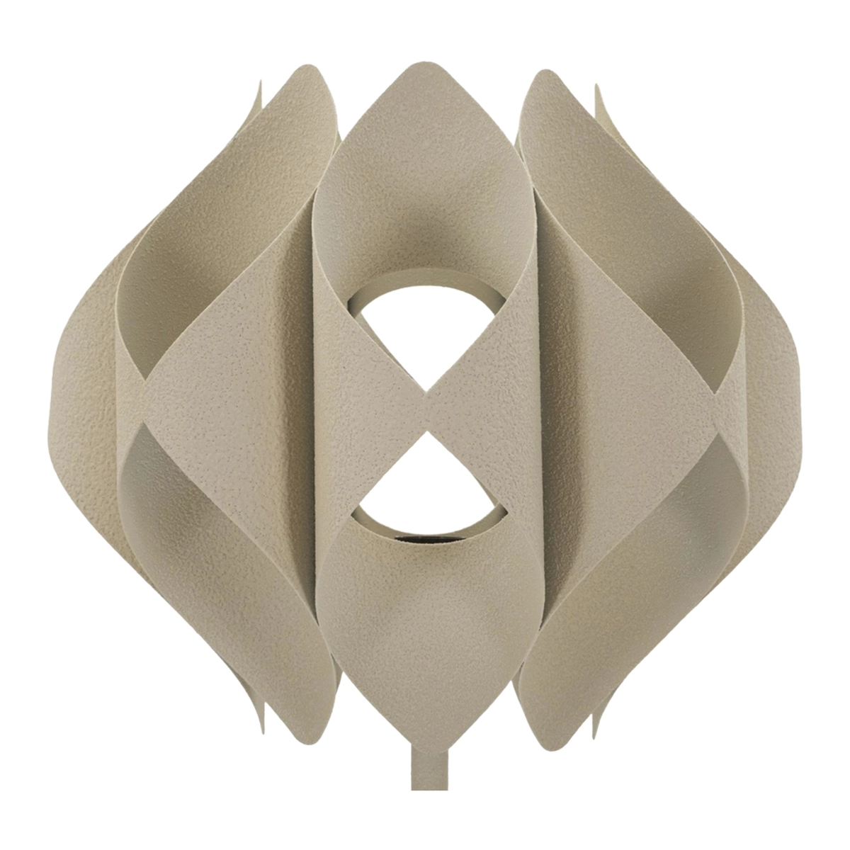 Space Modern Sculptural Floor Lamp in Metallo — 4