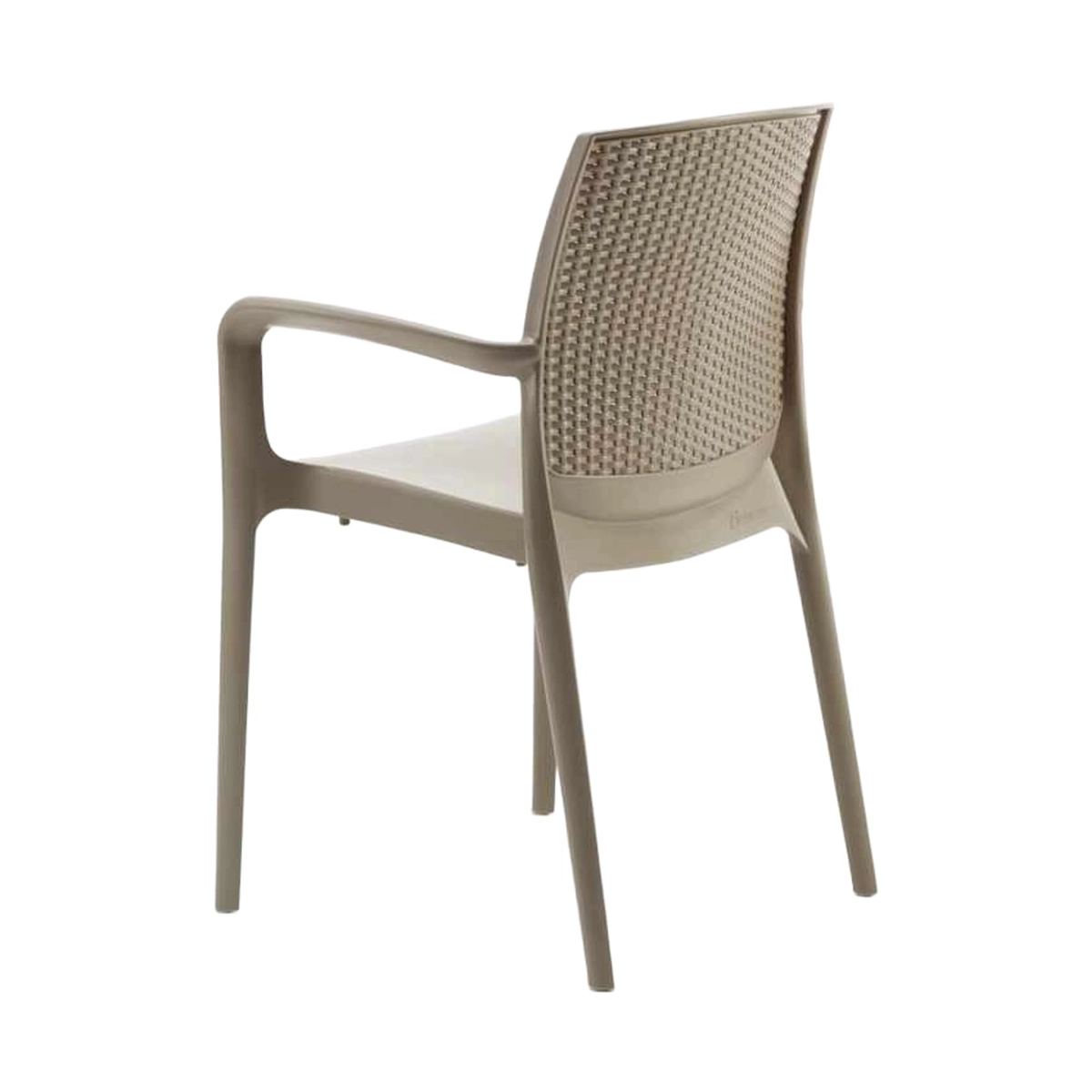 Set of 18 Boheme Grand Soleil Garden Chairs with Armrests Bar Ristorante — 3