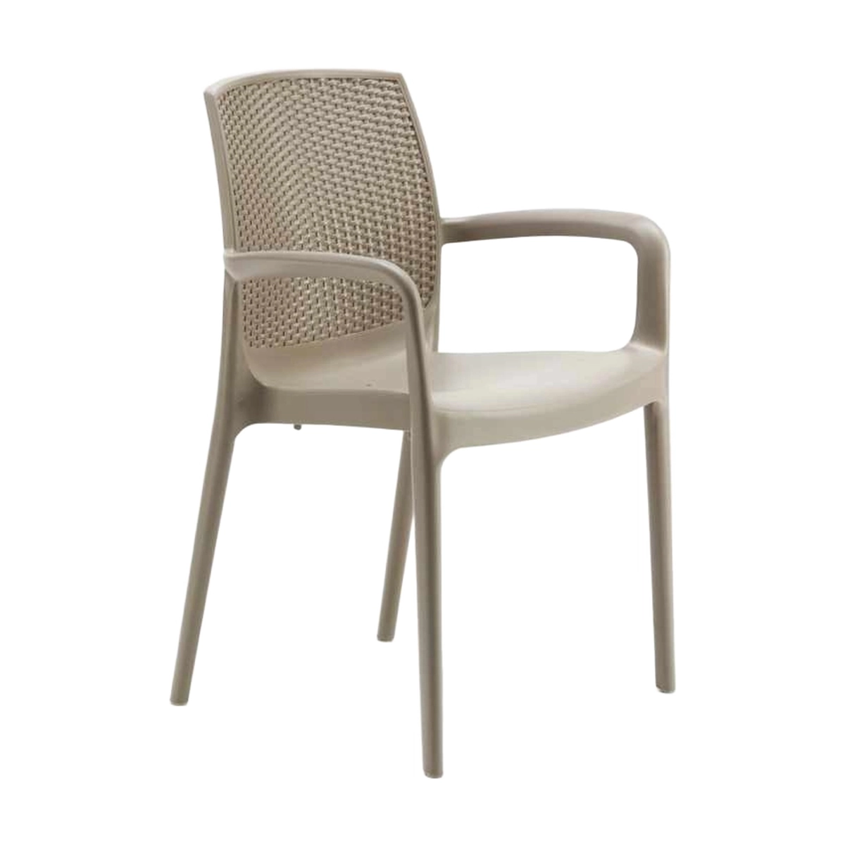 Set of 18 Boheme Grand Soleil Garden Chairs with Armrests Bar Ristorante — 1