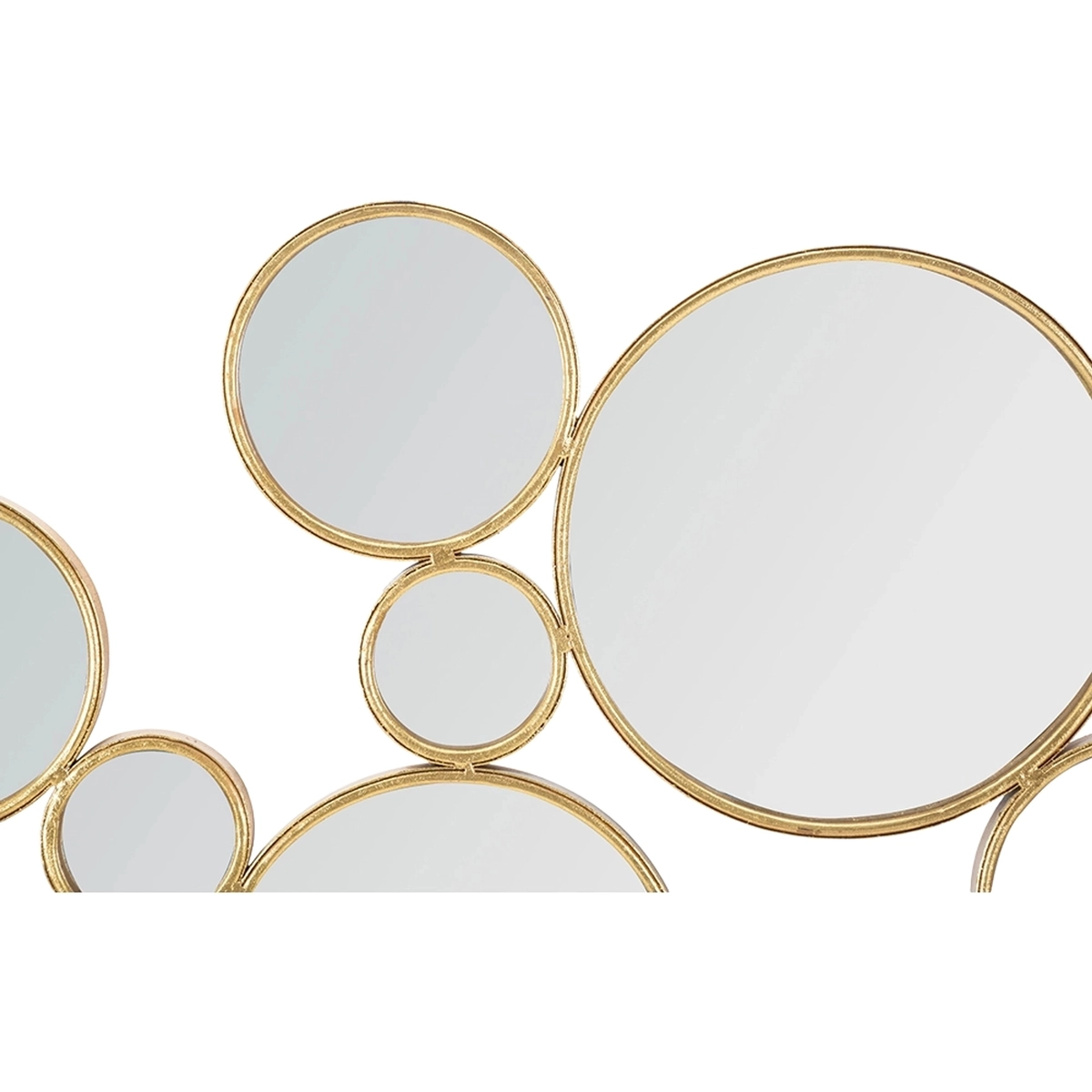 Mirrors Round Gold Mirror Wall Art Decoration — 3