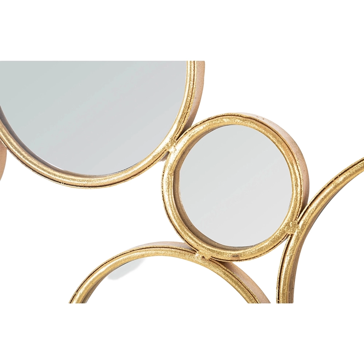 Mirrors Round Gold Mirror Wall Art Decoration — 5