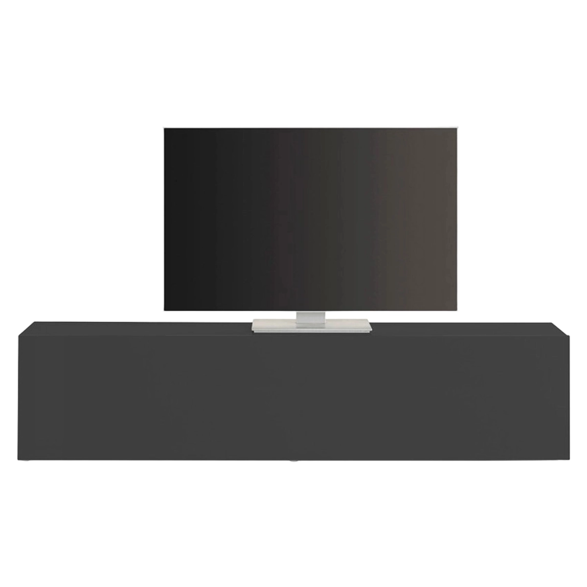 Modern living room TV unit 180cm 1 drop-down door 2 compartments Note Low — 5