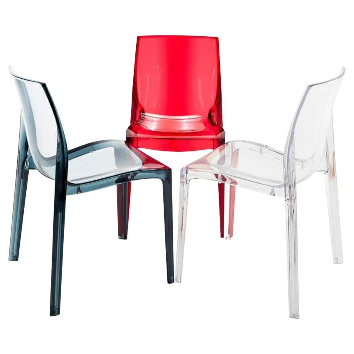 Grand Soleil Femme Fatale Transparent Polycarbonate Chair — 4