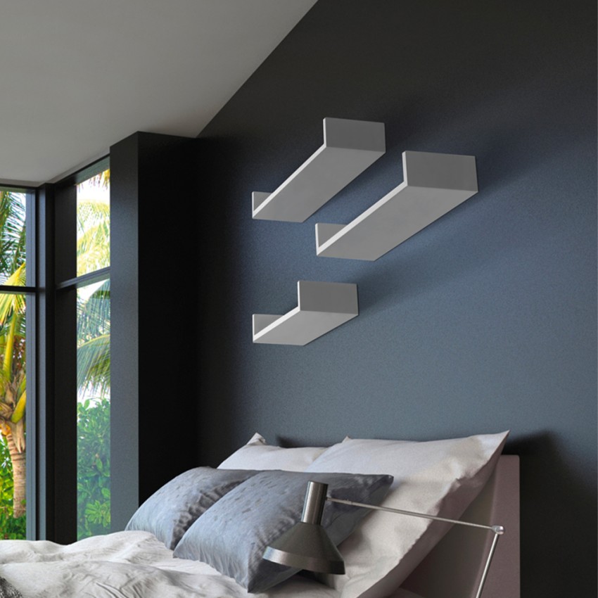 Set of 3 Modern Wall Shelves Calamita — 2