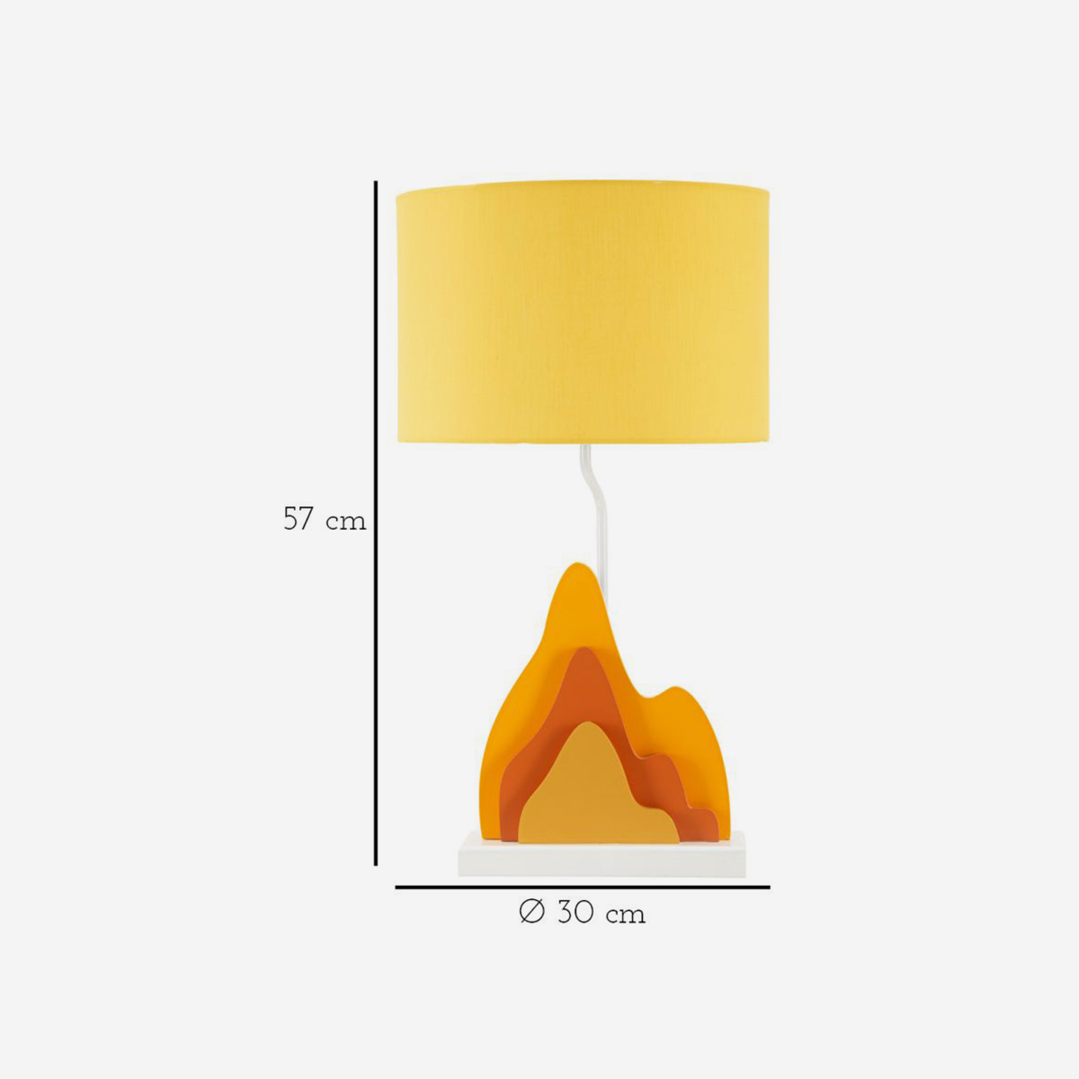 Color A Modern Table Lamp with Shade — 3