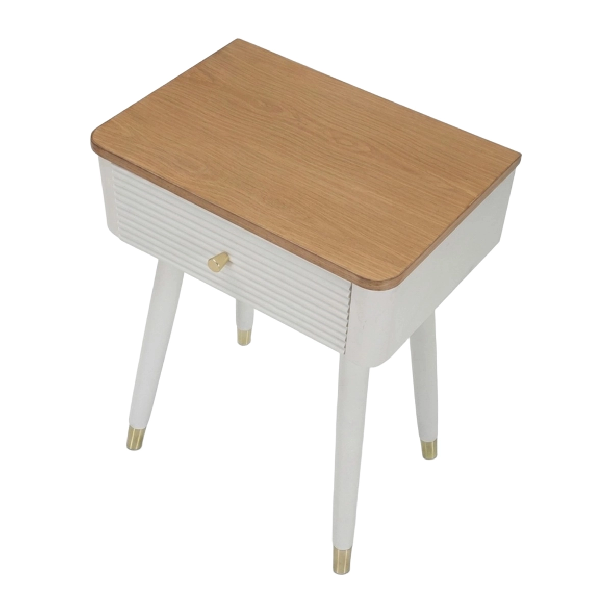 Matera Wooden Bedside Table with Drawer by Mauro Ferretti — 7