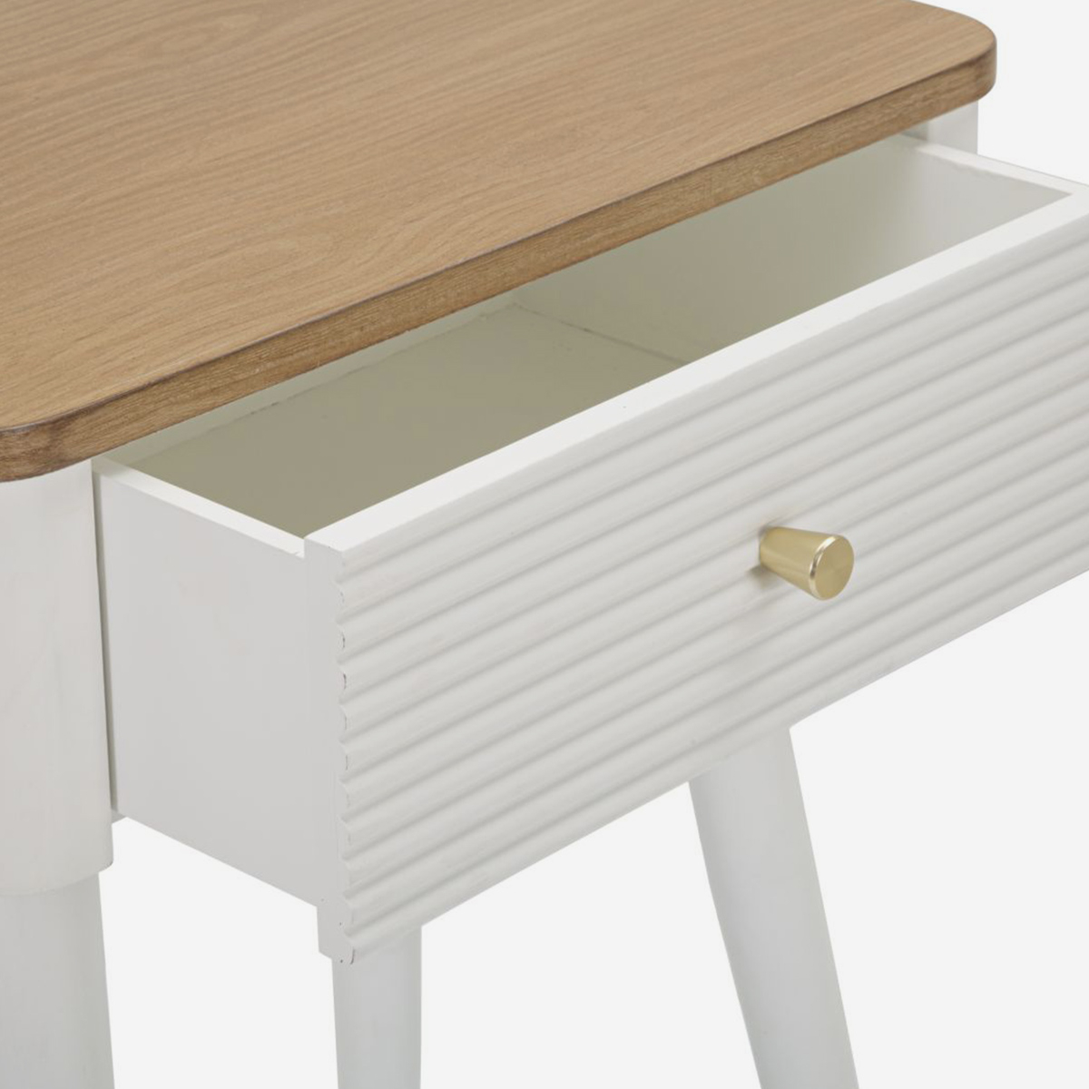 Matera Wooden Bedside Table with Drawer by Mauro Ferretti — 3