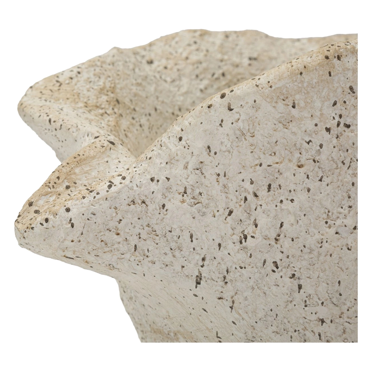 Shell Sand B Shell Shaped Decorative Vase in MGO — 5