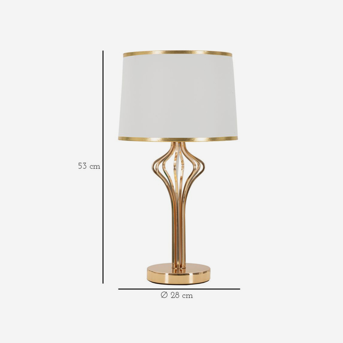 Slimmy Table Lamp with Fabric Shade Mauro Ferretti — 3