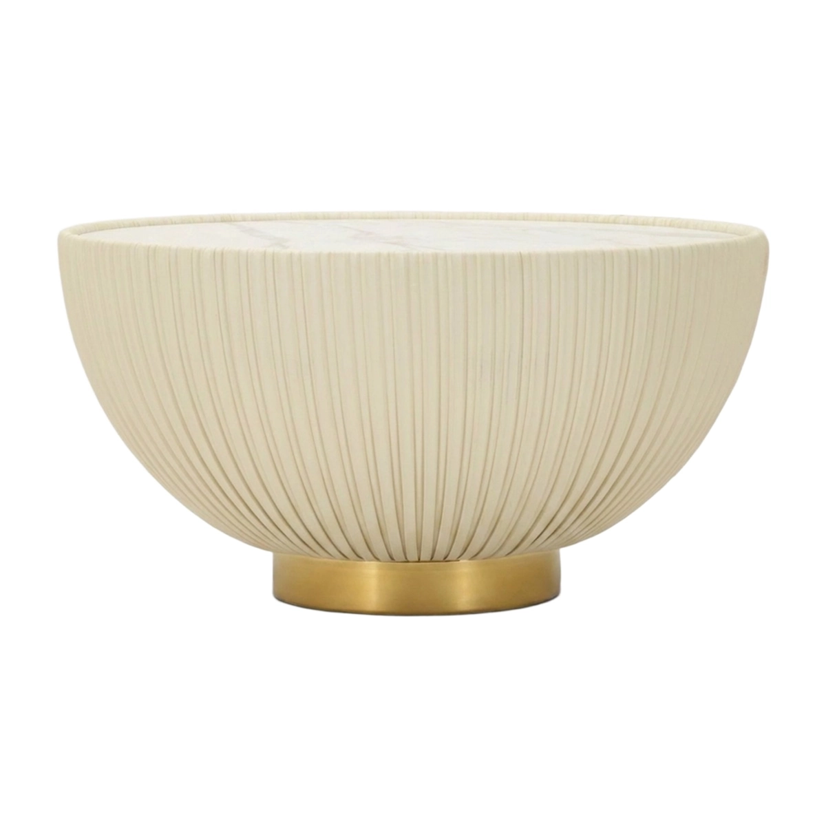 Round Coffee Table in Ceramic Elge 71 — 1