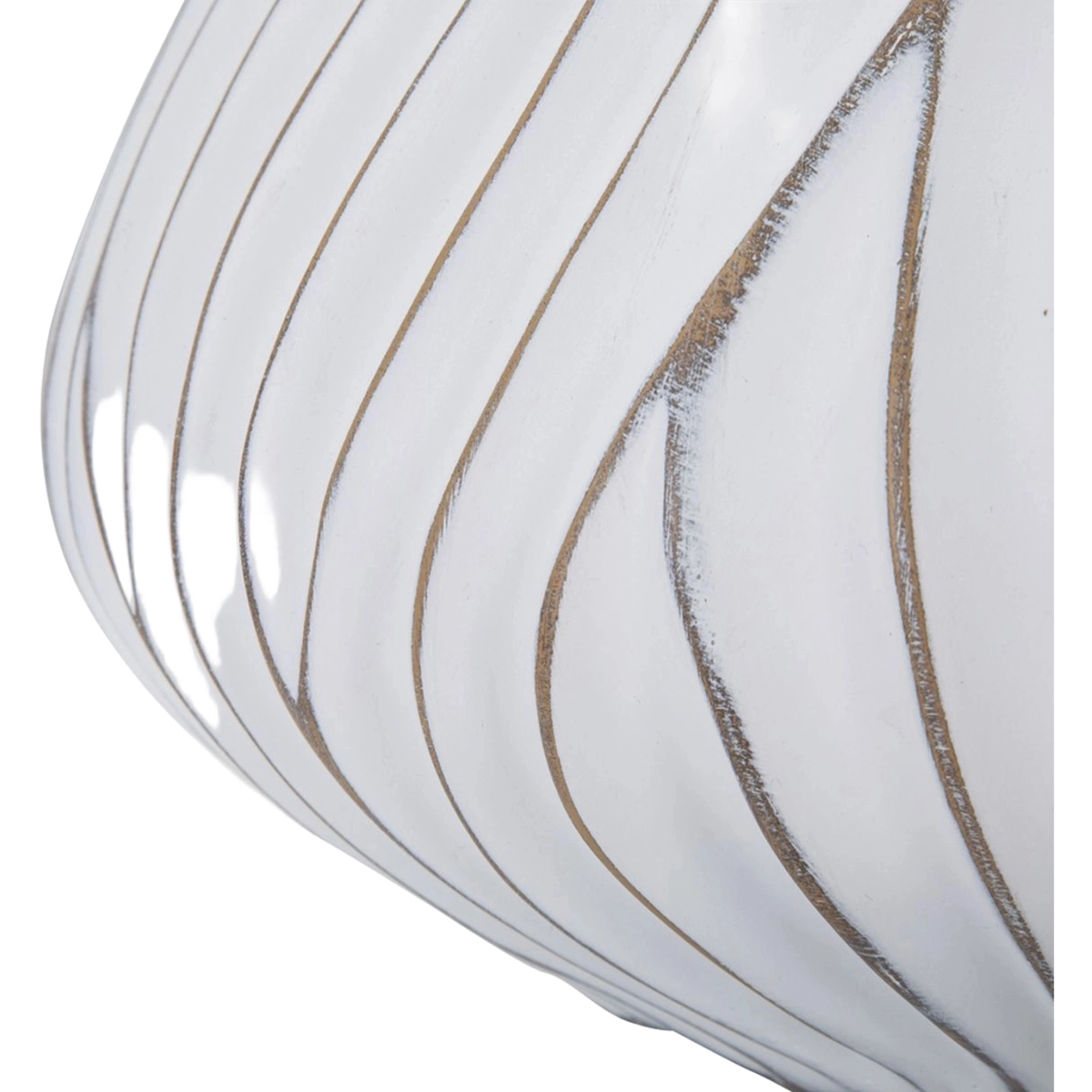 Decorative round planter Honduras 20 in polyresin Mauro Ferretti — 6