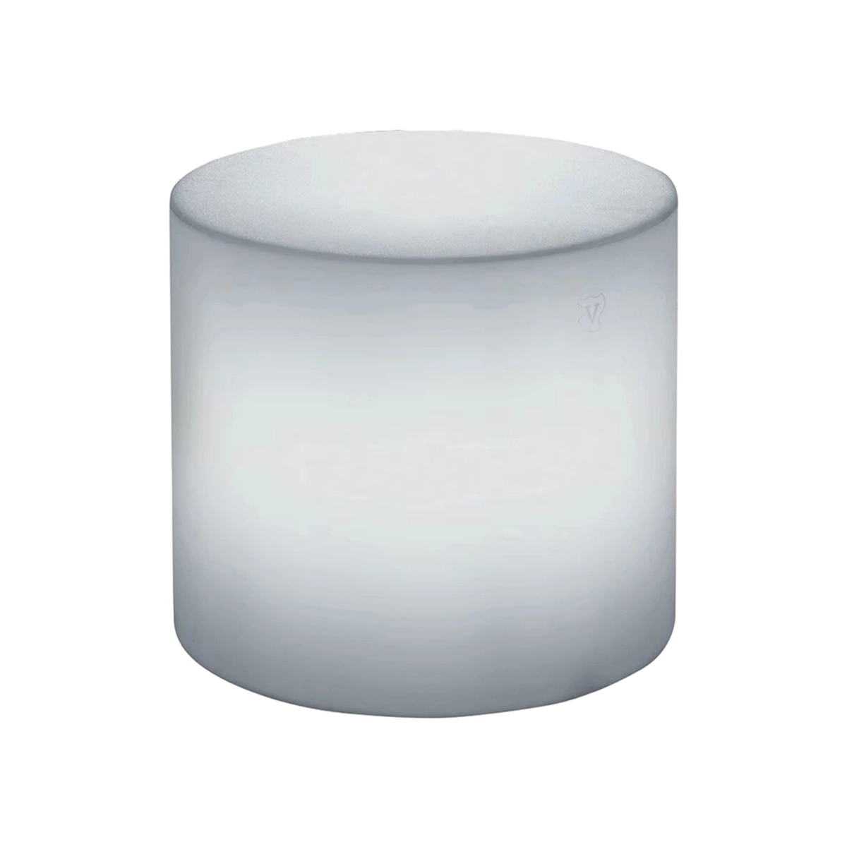 Blok cilindro Outdoor LED Light Up Coffee Table in Polietilene — 1