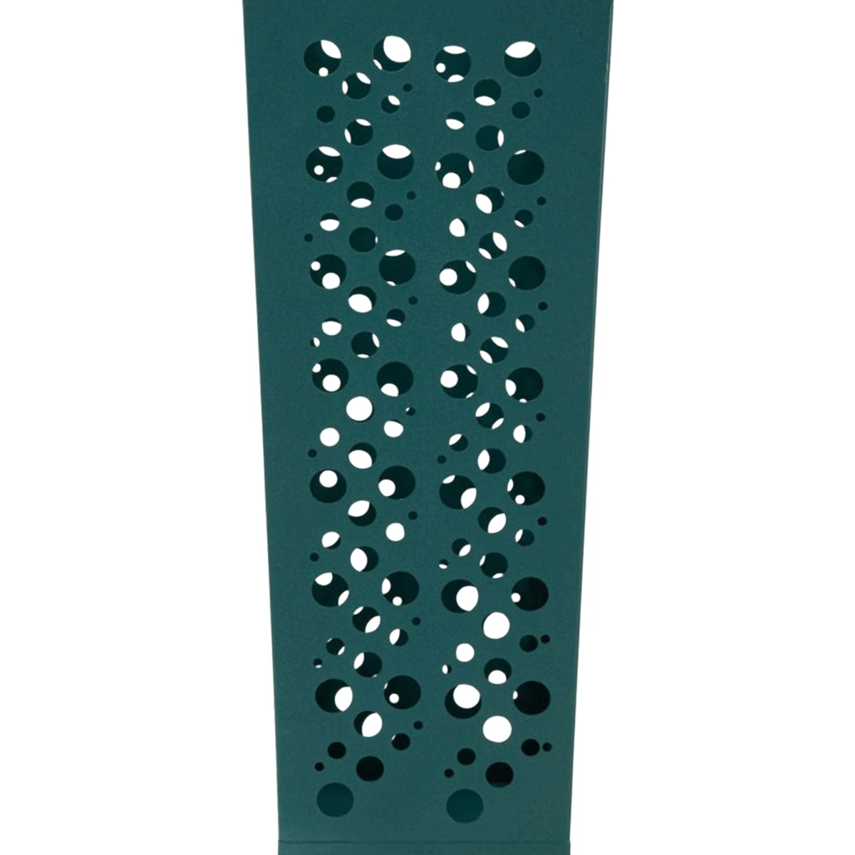 Lit Perforated Metal Square Umbrella Stand for Entryway — 7