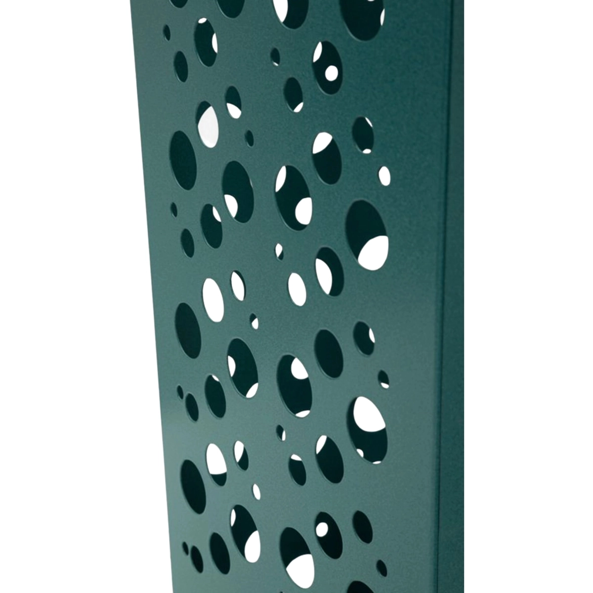 Lit Perforated Metal Square Umbrella Stand for Entryway — 6