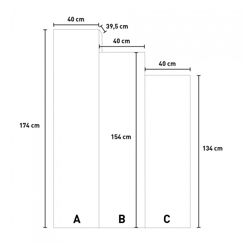 Modern Floating Living Room Wall Unit Isoka A31 by Itamoby — 6
