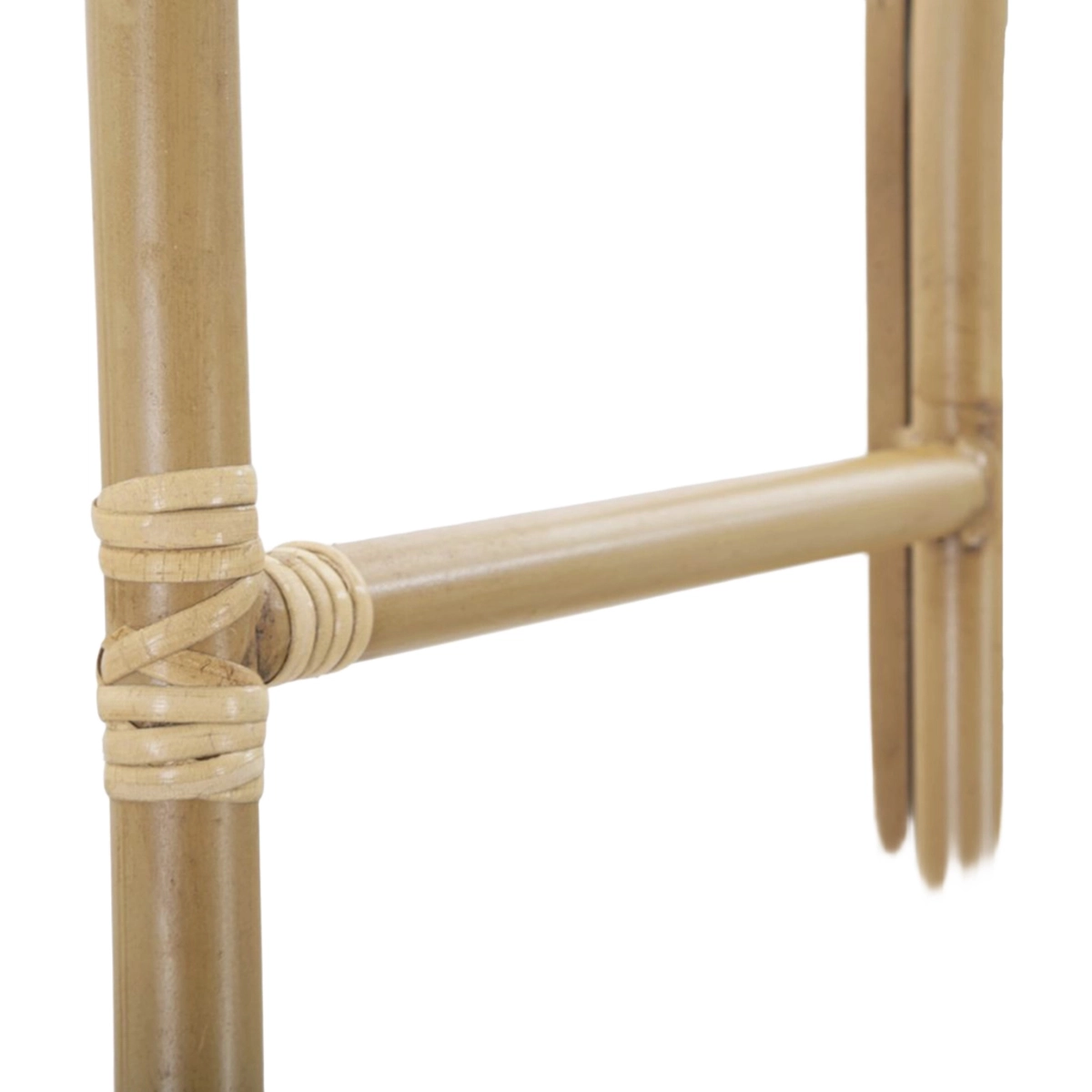 Panama Rectangular Standing Floor Mirror with Clothes Rack — 6