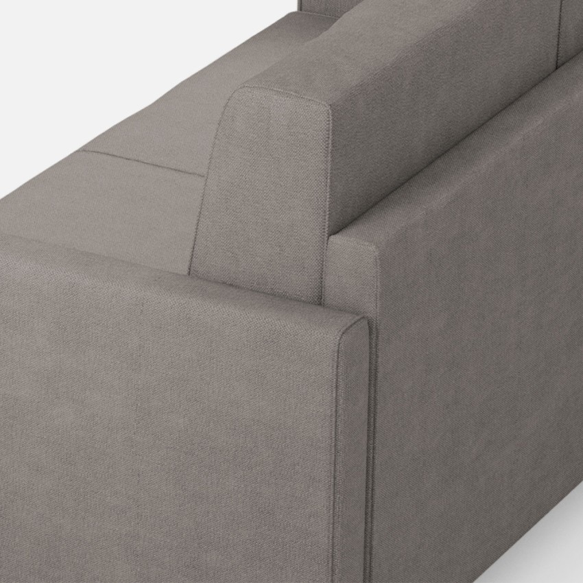 Modern 6 Seater Corner Sofa 281x221cm Fabric Karay 18AG — 5