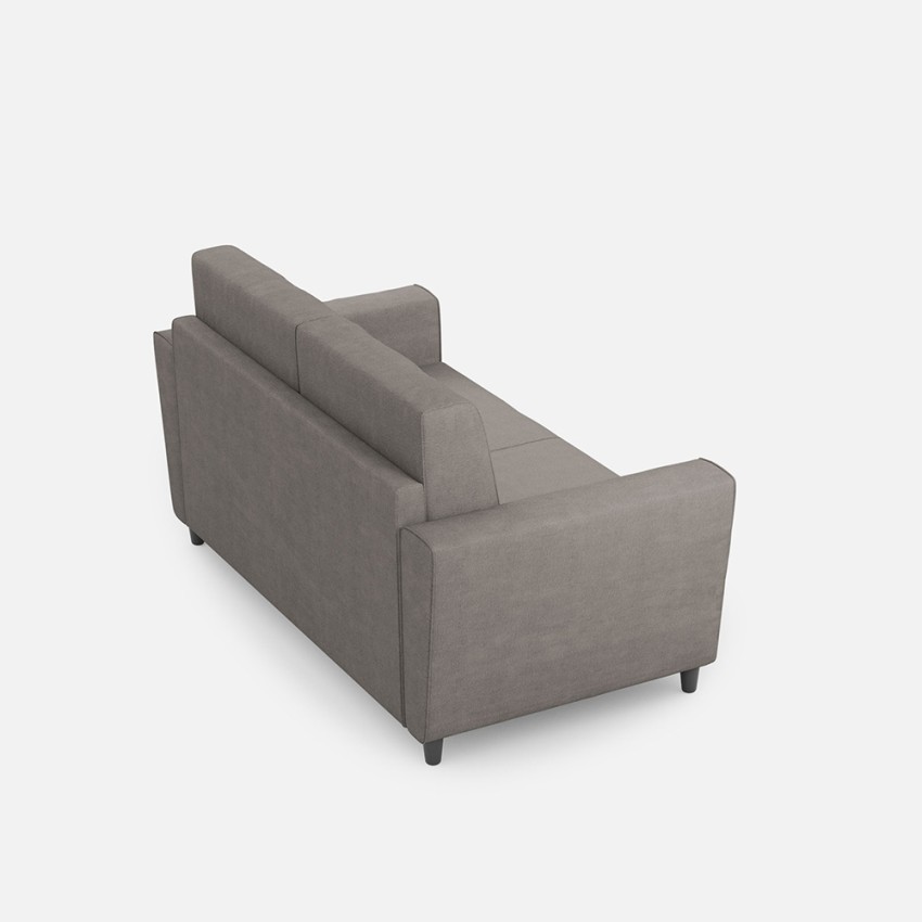 Modern 2 seater fabric sofa removable cover 172cm Yasel 140 — 4