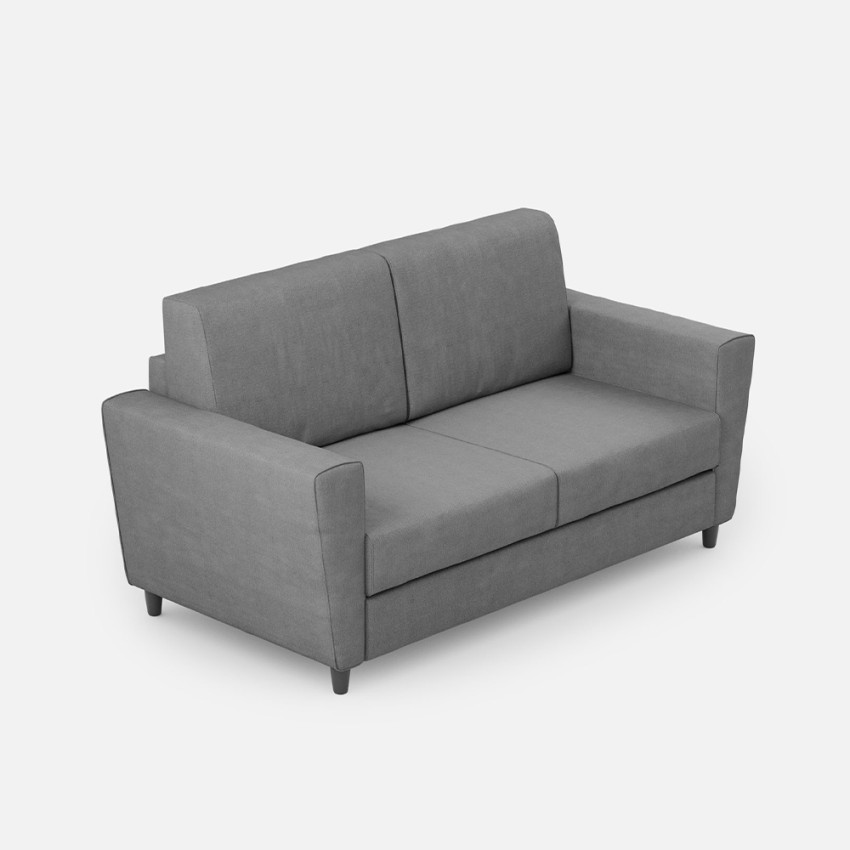 Modern 2 seater fabric sofa removable cover 172cm Yasel 140 — 3