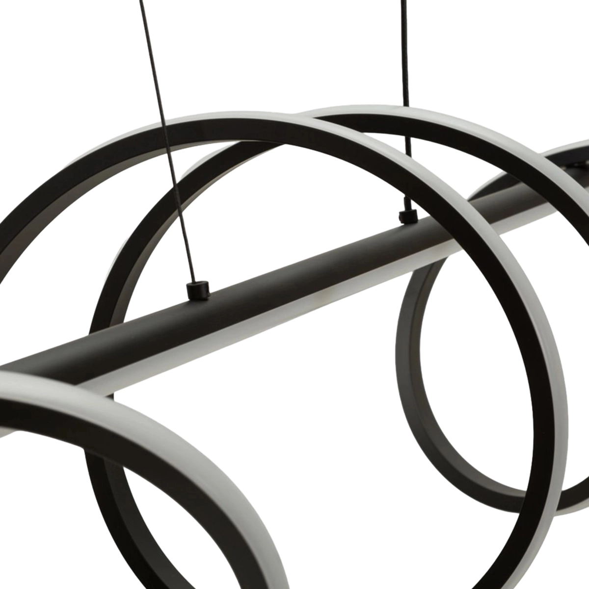 Modern LED Pendant Light Spiral 101 cm — 5