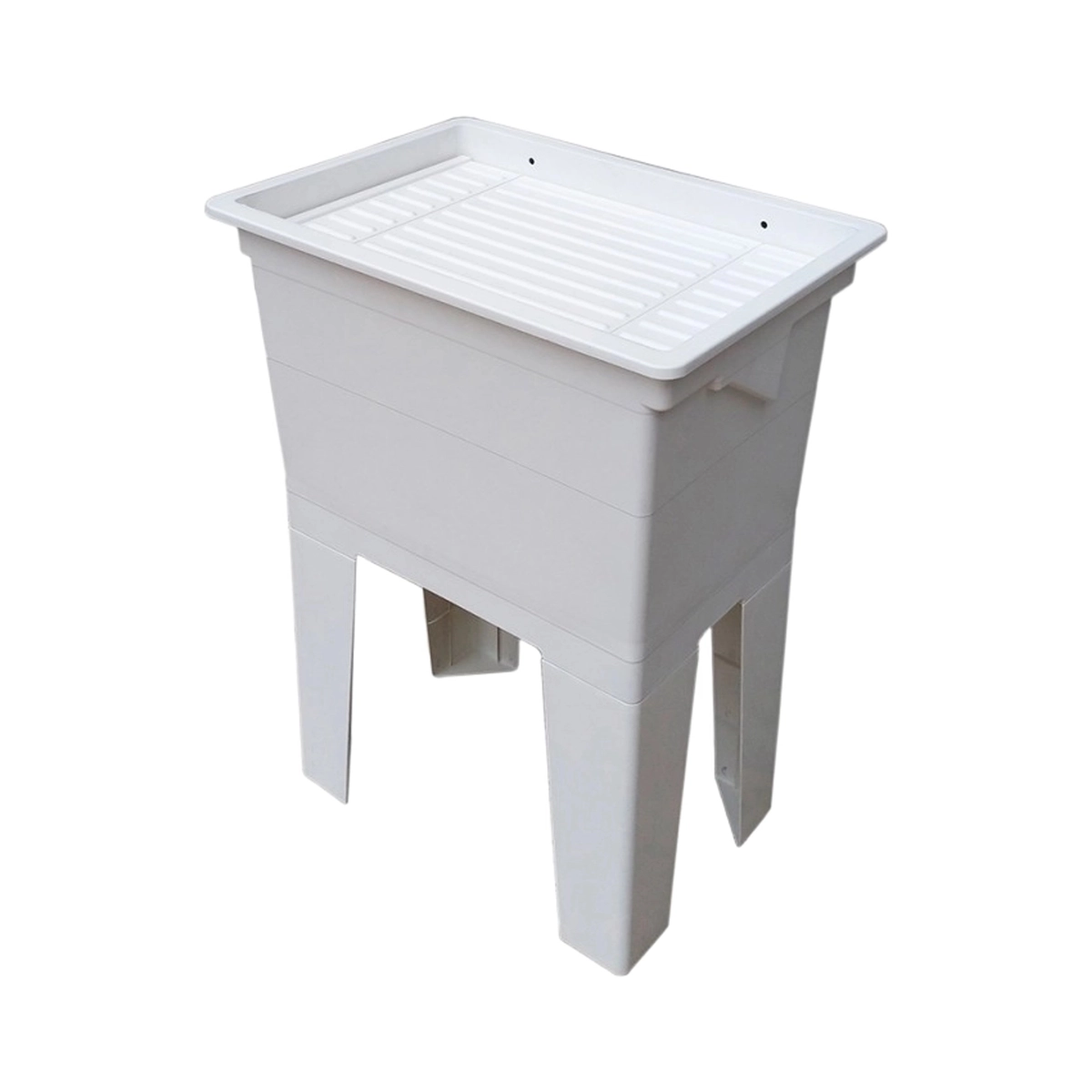 Mongardi Argo Resin Laundry Tub Basin with Wash Board — 6
