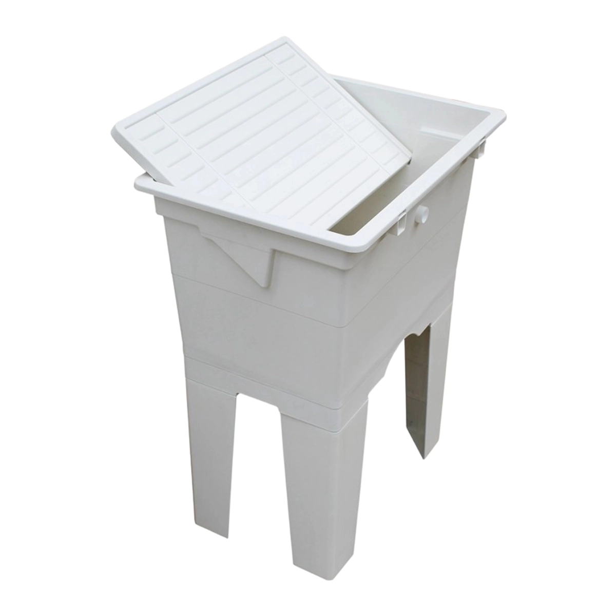Mongardi Argo Resin Laundry Tub Basin with Wash Board — 8