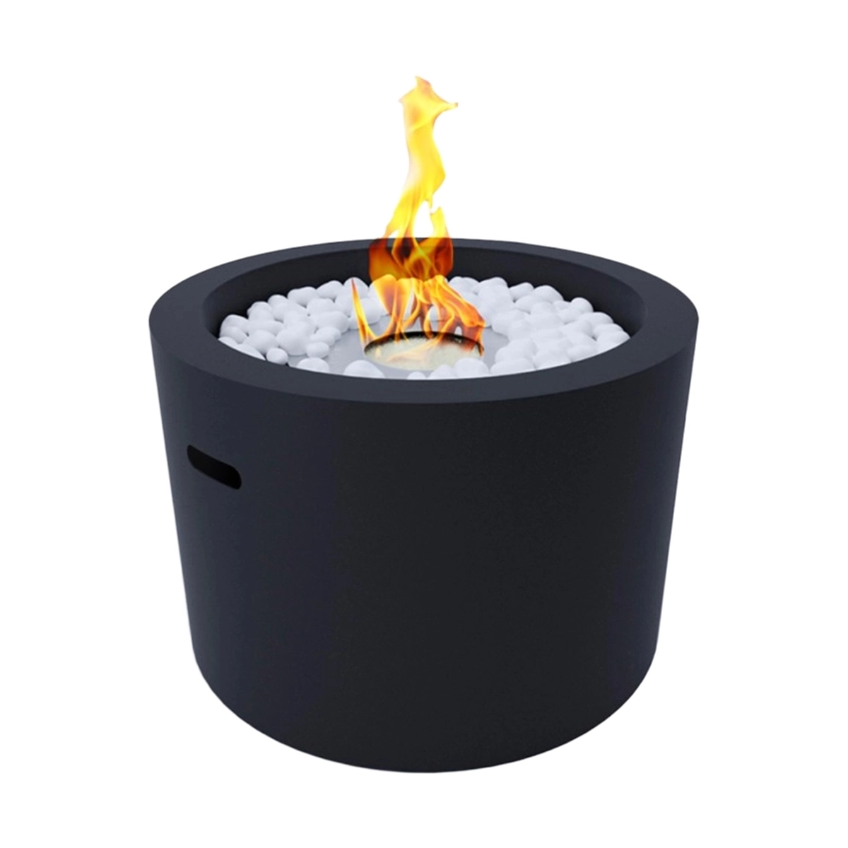 Divina Fire Rodi Freestanding Round Bioethanol Fire Pit 47.5cm Indoor Outdoor — 3