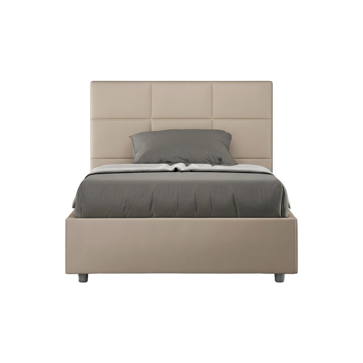 French Double Bed 140x200 with Storage Mika F — 1