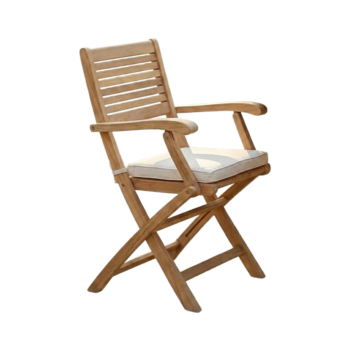 Cosma Mirage Teak Wood Folding Garden Armchair — 1