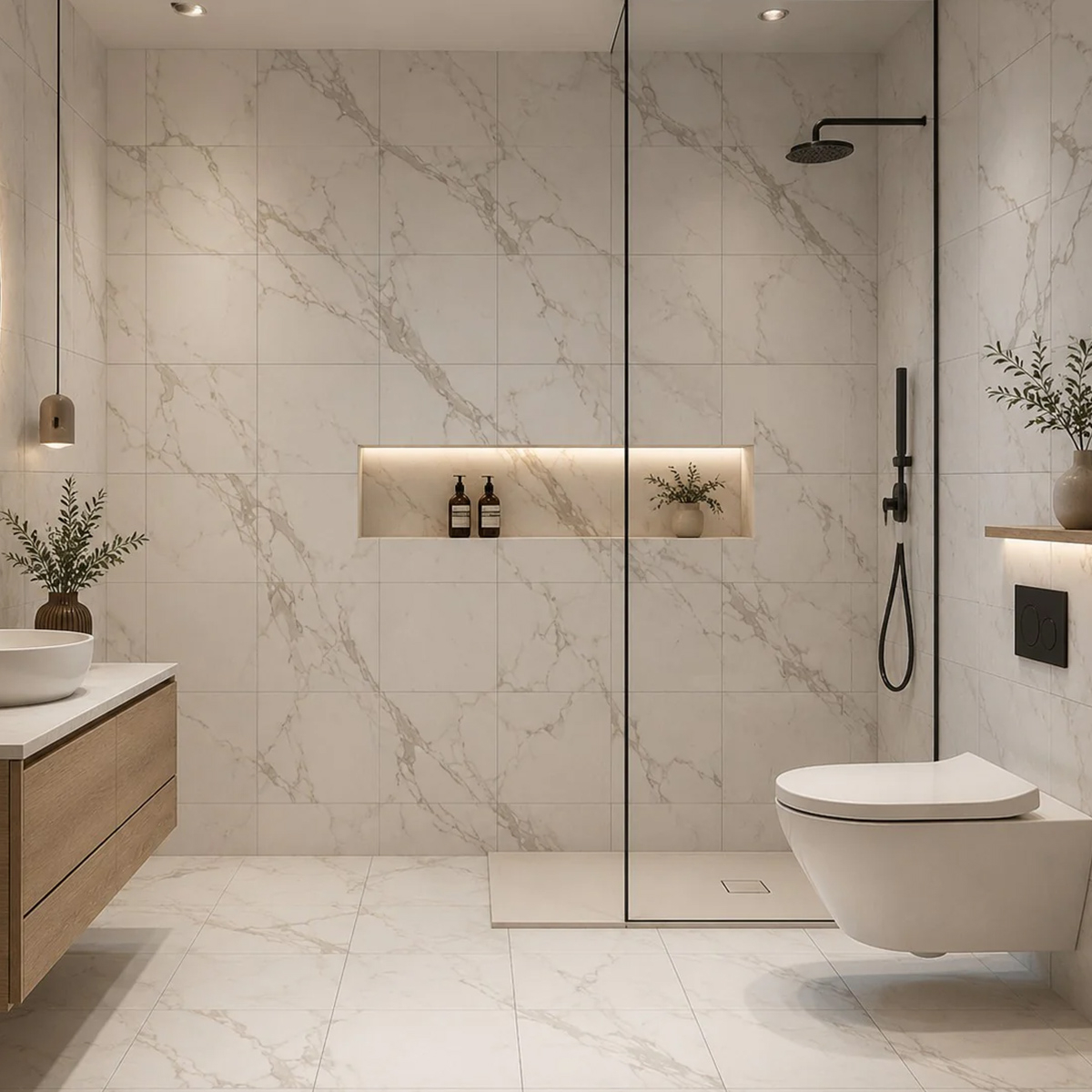 Set of 22 marble effect PVC self-adhesive tiles Divina Home — 4
