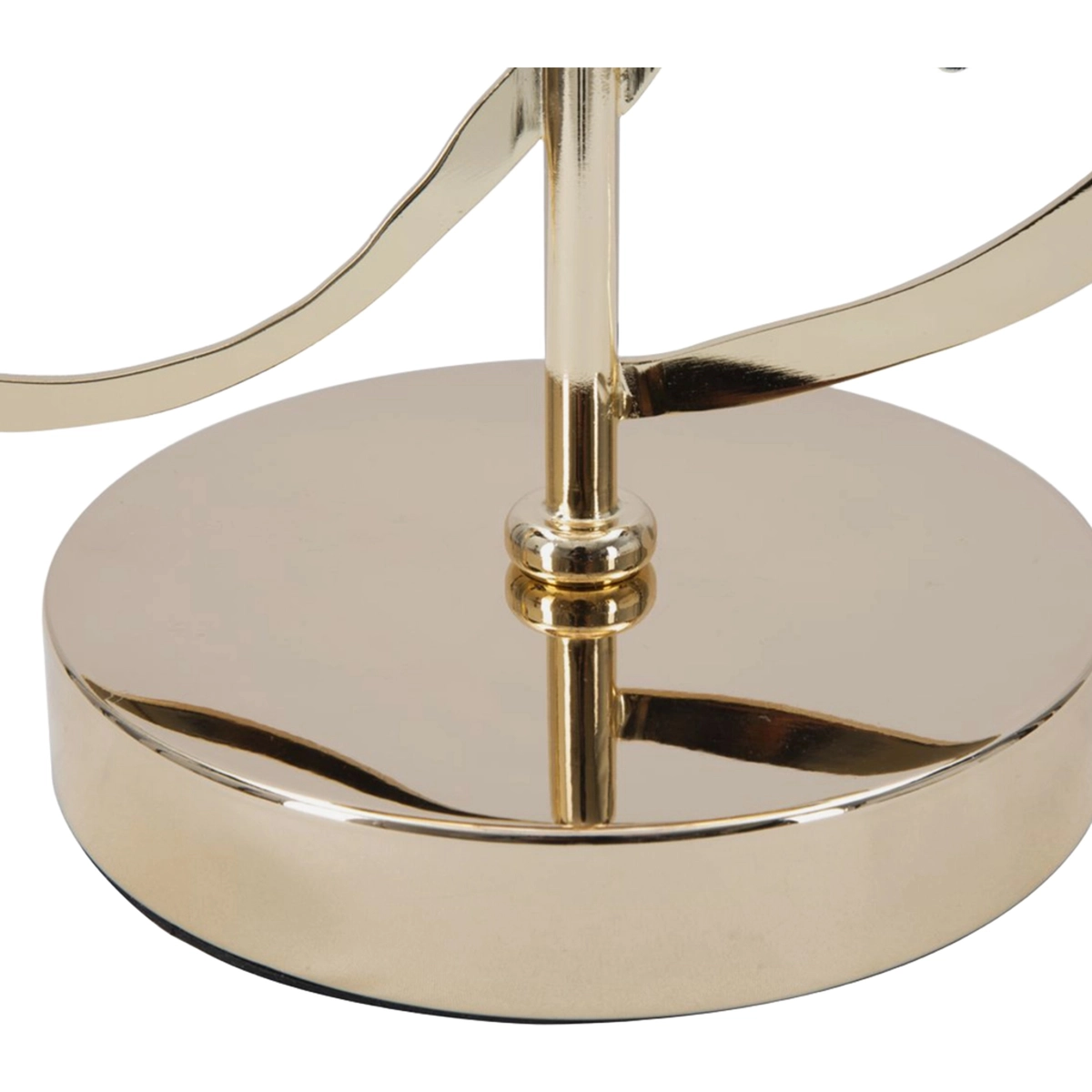 Glam Harts metal and fabric table lamp — 4