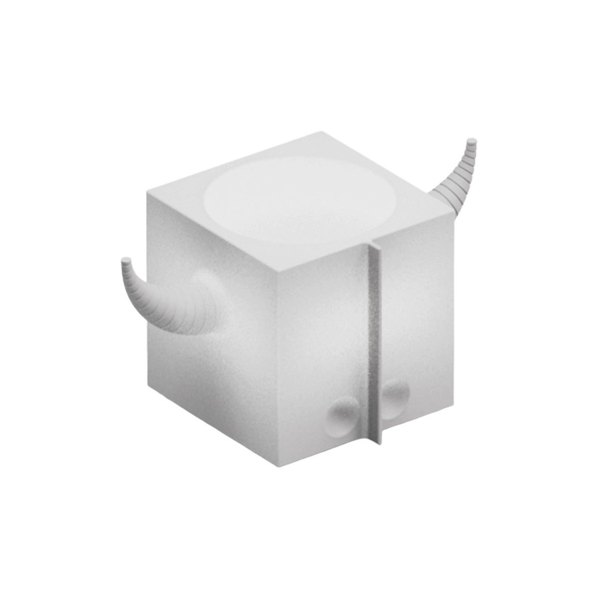 Outdoor Lighted Polyethylene Bull Planter Orot LYXO — 1