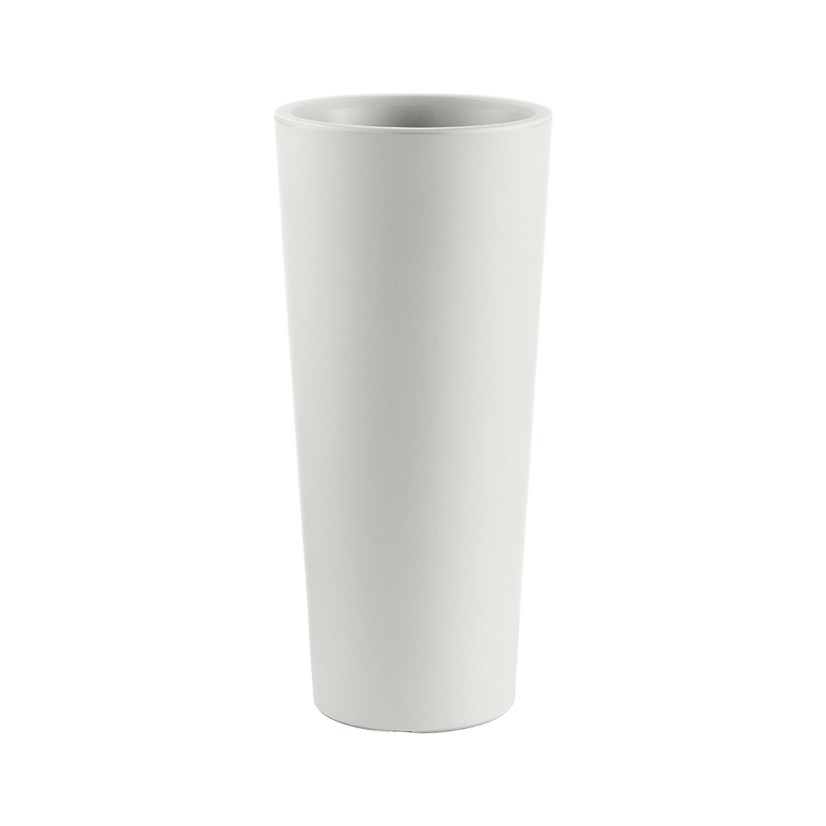 Gaia 100 Tall Round Outdoor Garden Planter in Polyethylene — 1