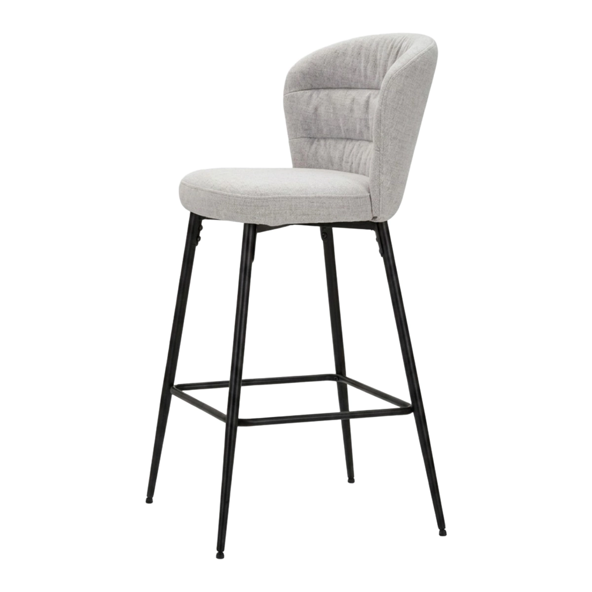 Set of 2 Upholstered Fabric Bar Stools Losanna Mauro Ferretti — 3