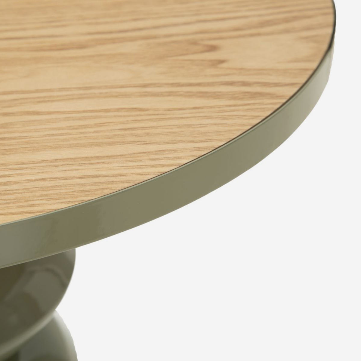 Seoul Emerald Round Coffee Table in Metal and MDF 49cm — 4