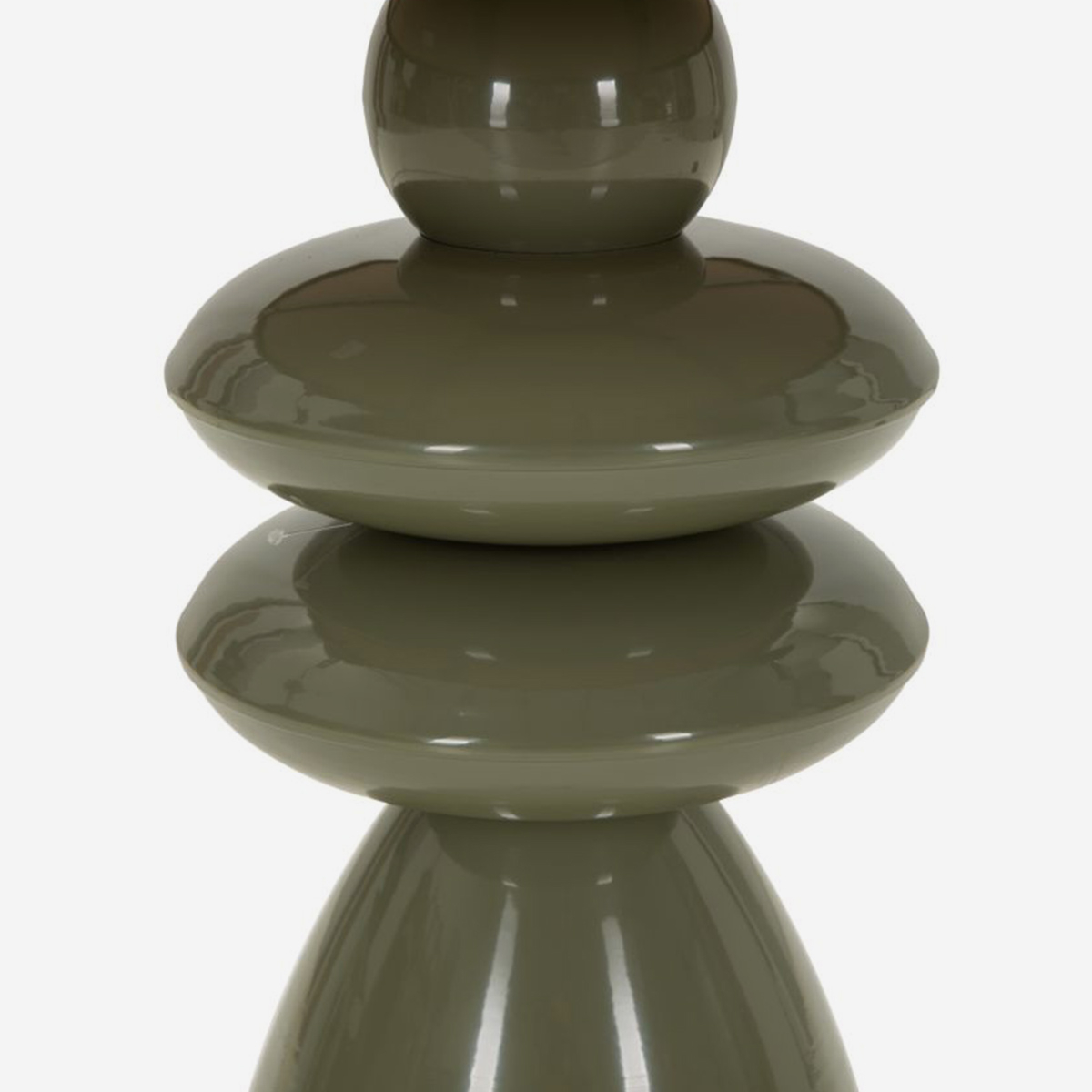 Seoul Emerald Round Coffee Table in Metal and MDF 49cm — 3