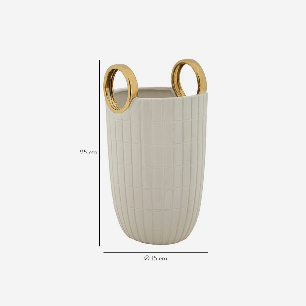 Indoor Decorative Vase Shopping 25 in Ceramica — 3