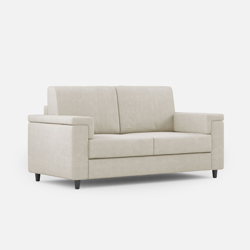 Marrak 120 2-Seater Modern Fabric Sofa Removable Cover — 1