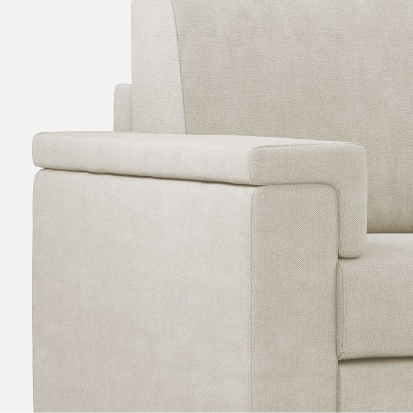 Marrak 120 2-Seater Modern Fabric Sofa Removable Cover — 6