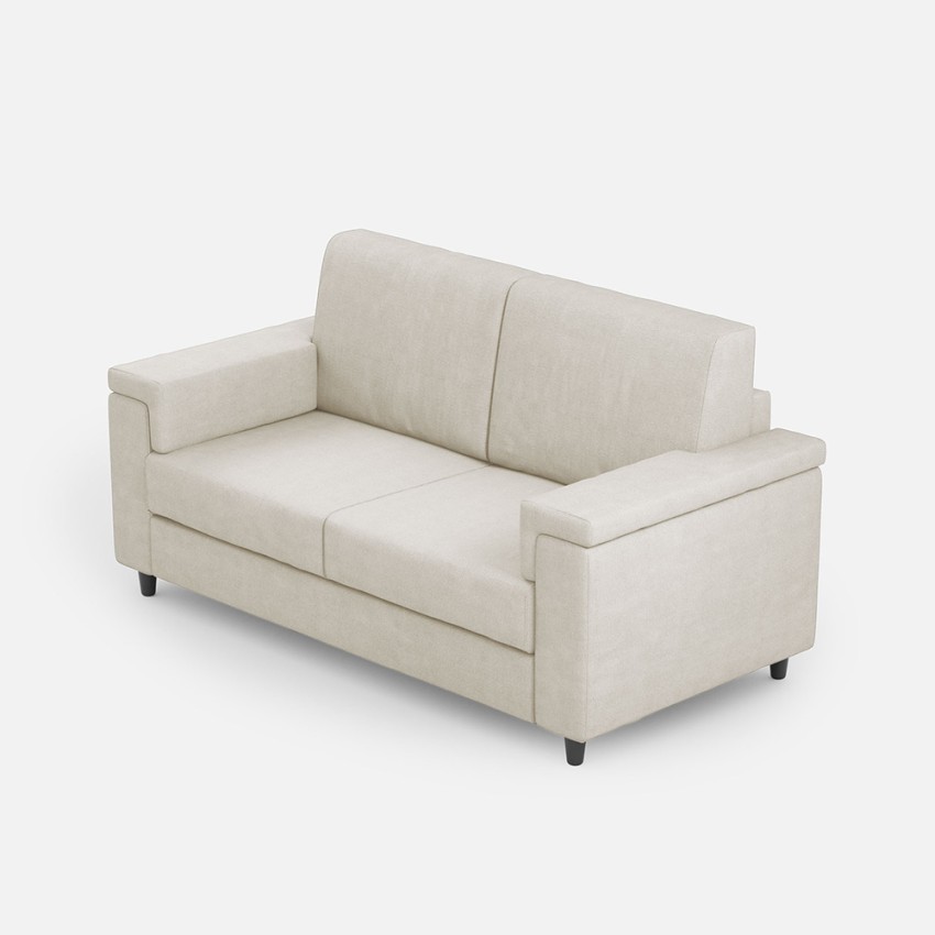Marrak 120 2-Seater Modern Fabric Sofa Removable Cover — 3