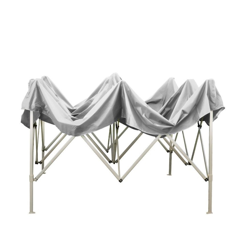 Pop-Up Gazebo 3x3 Waterproof PVC Folding Canopy Versa Divina Garden — 5