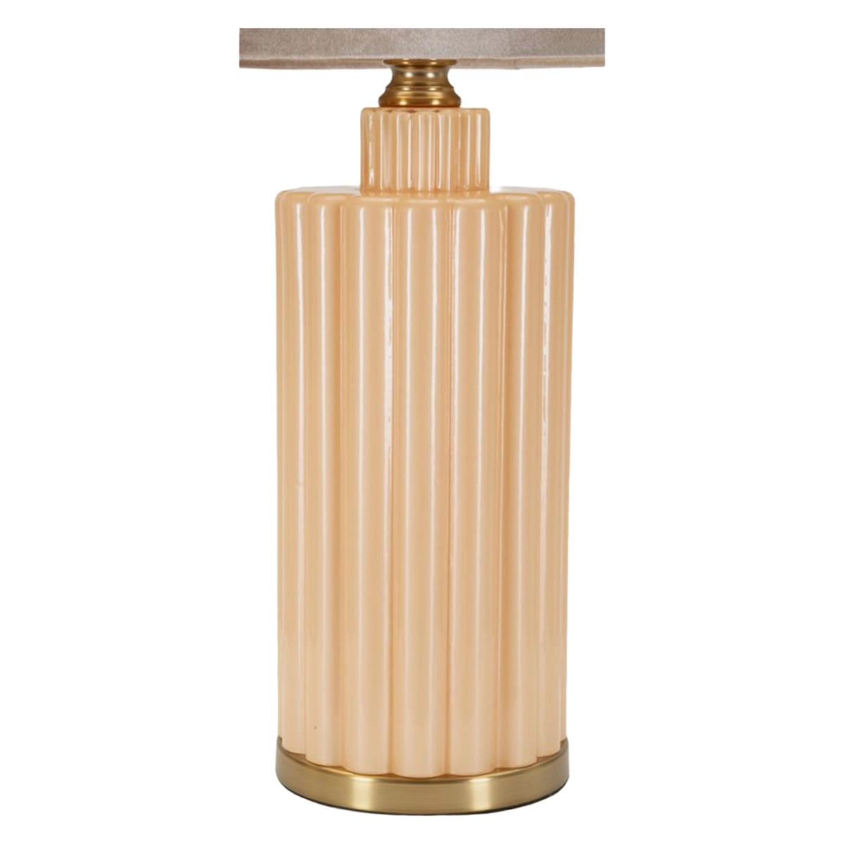 Glass and Fabric Table Lamp Perly D Mauro Ferretti — 5
