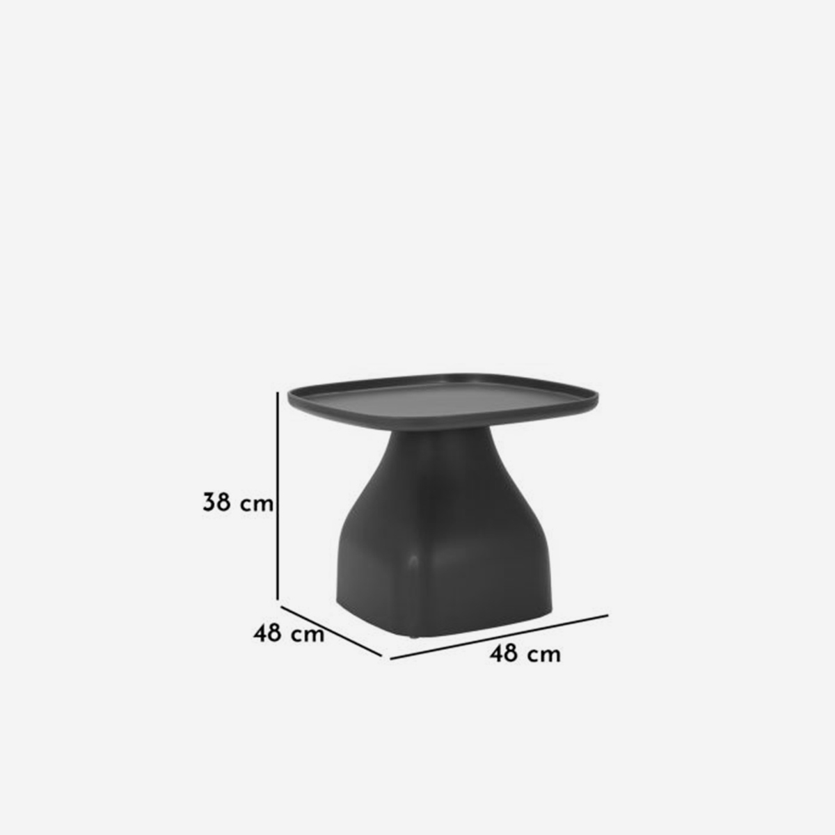 Indoor and Outdoor Coffee Table in Polipropilene Gea 38 — 4