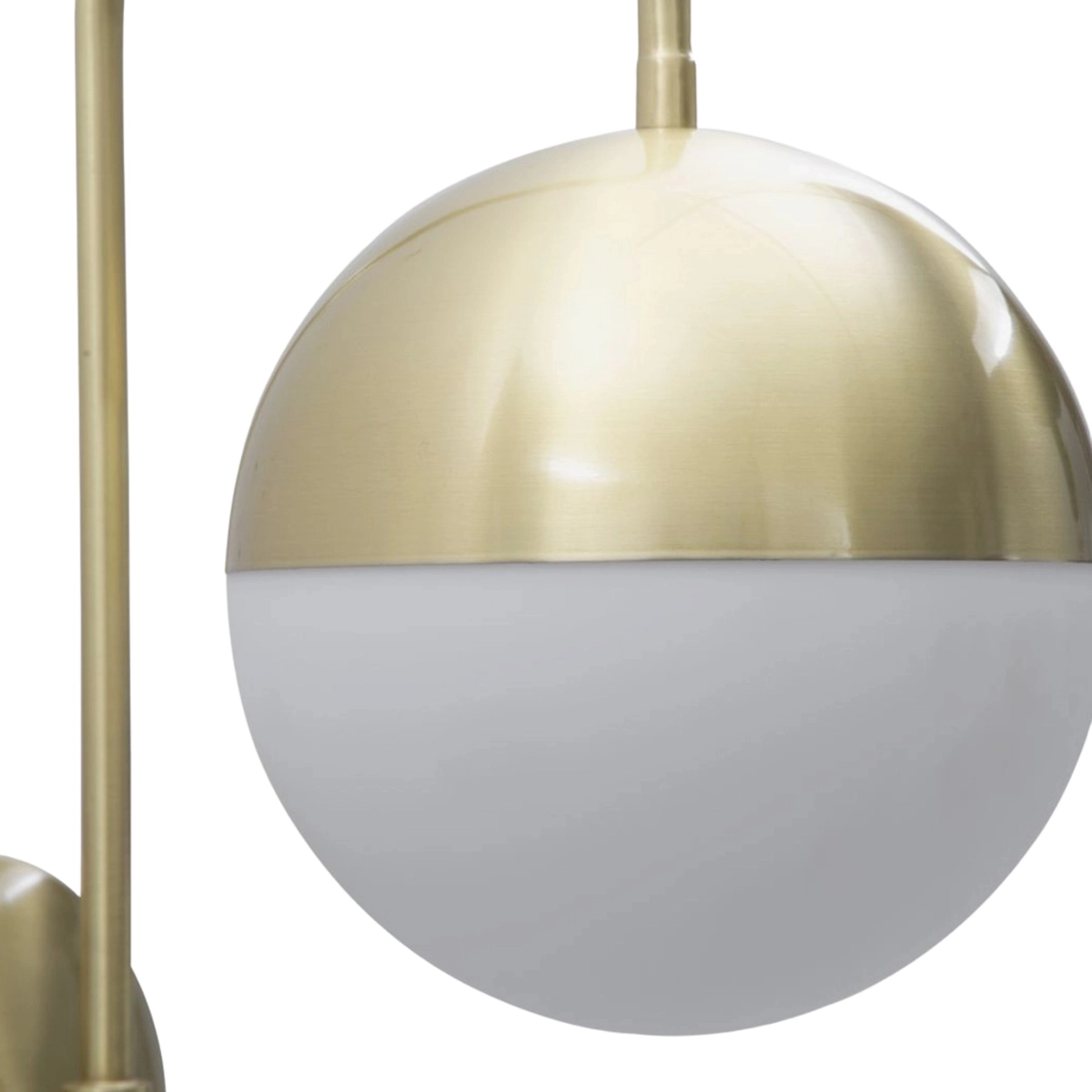 Arched Wall Sconce in Metal and Vetro Glamy Street — 4